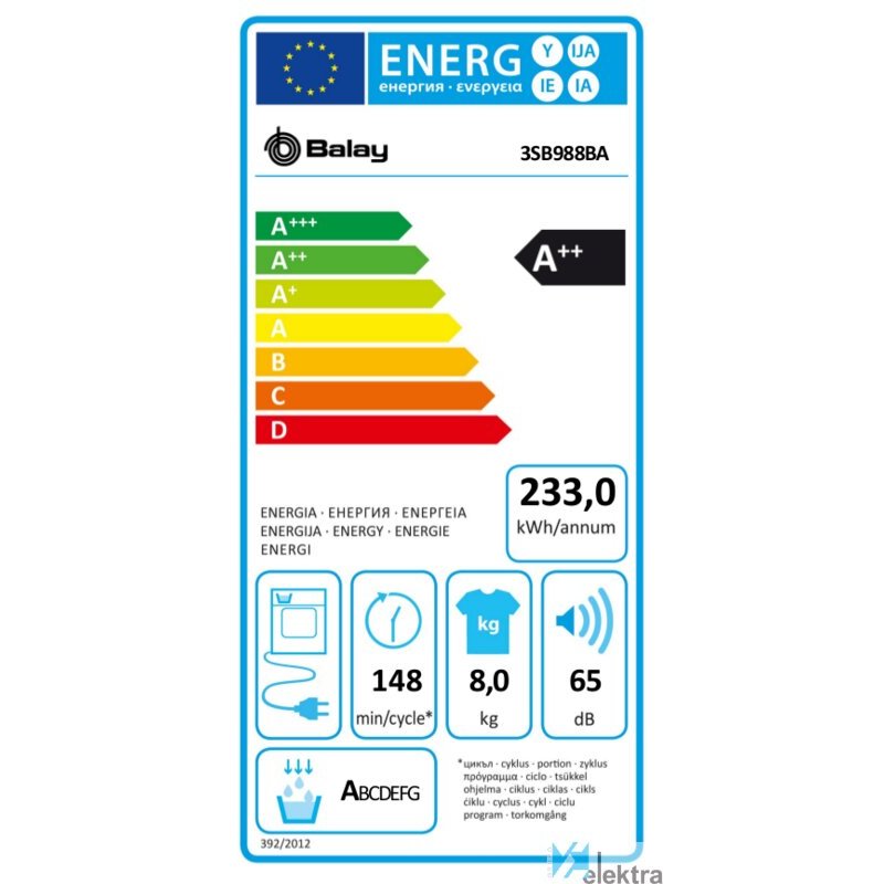 3SB987BA Elektradomesticos