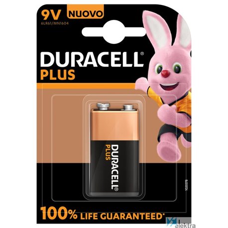 Duracell PLUS 9V (6LR61) K1