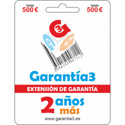 GARANTIA 3 VALOR 500