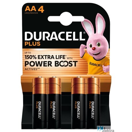 Duracell Plus PBA AA (LR06) K4