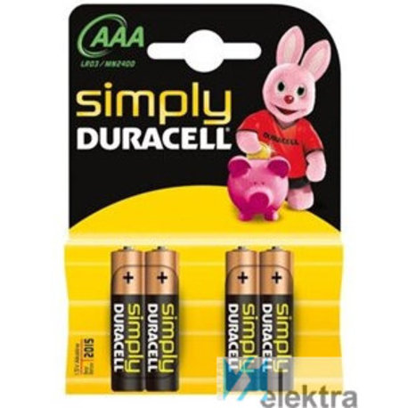 Duracell SIMPLY AAA K4